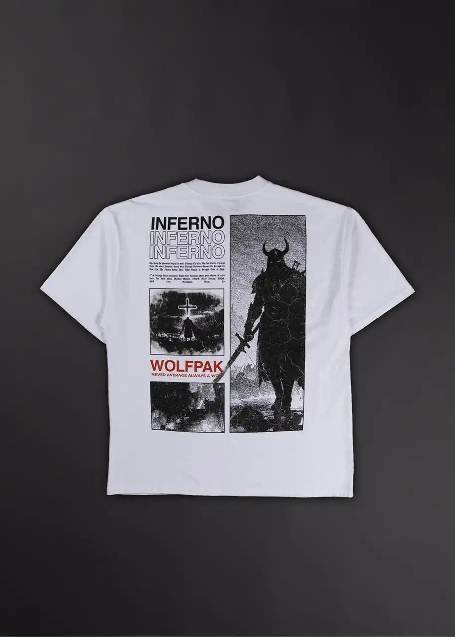 "Into The Abyss" Dante's Inferno Graphic T-Shirt Sale