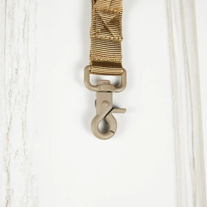 Tactical Nylon Leash Khaki