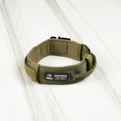 Tactical Dog Collar Green