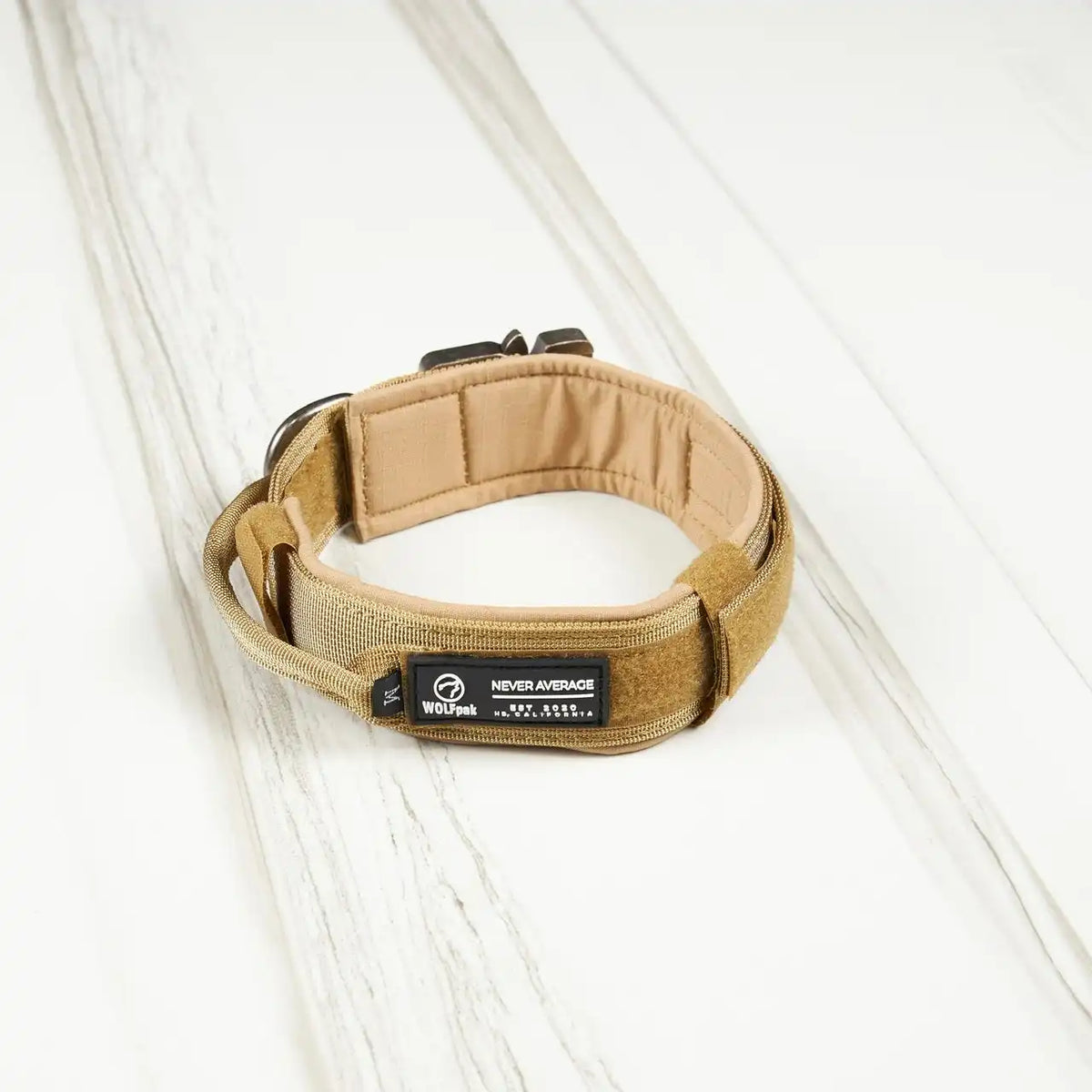 Tactical Dog Collar Khaki