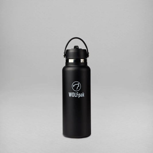 40oz Flask Alpha Black