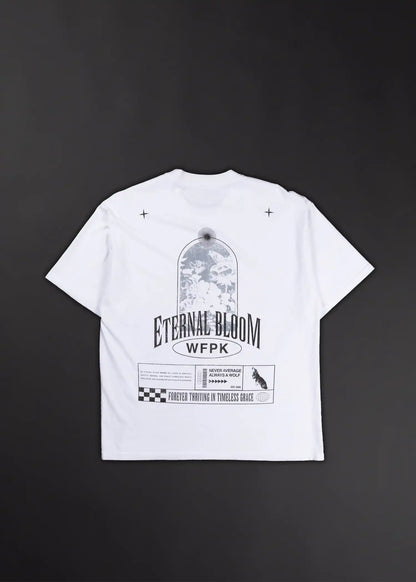 Eternal Bloom Graphic T-Shirt Bundle White