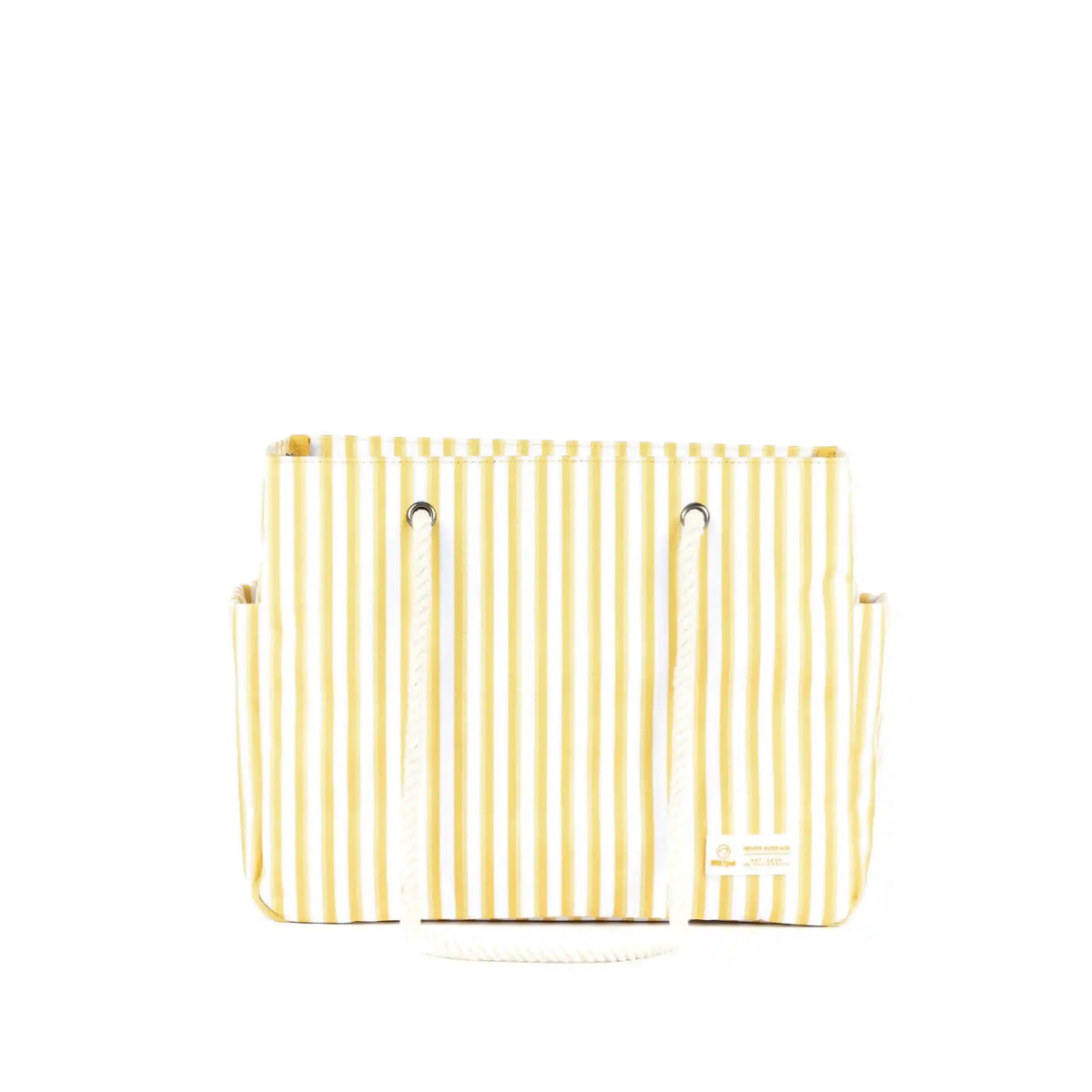 Tote Bag Yellow Stripes Sale