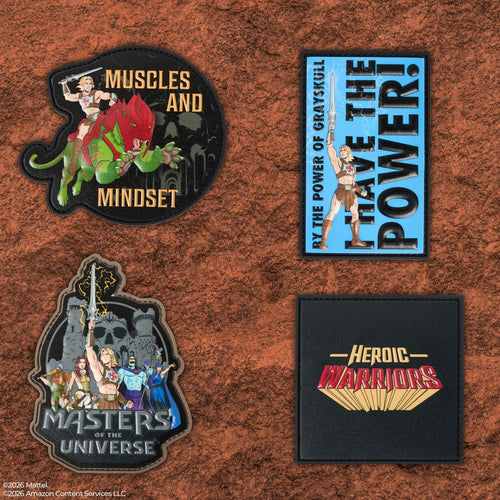 Masters Of The Universe™ Heroic Warriors Patch Bundle