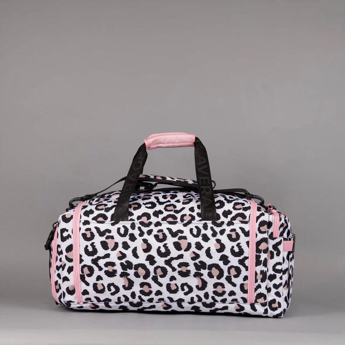 40L Ultimate Duffle Bag Leopard Pink Zip