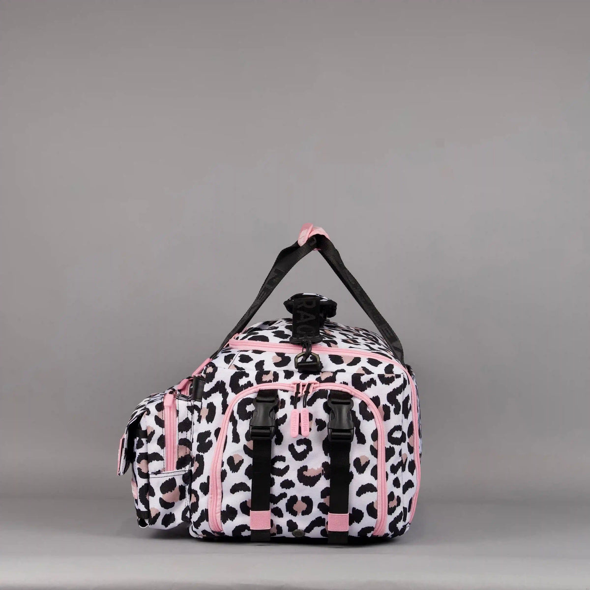 40L Ultimate Duffle Bag Leopard Pink Zip