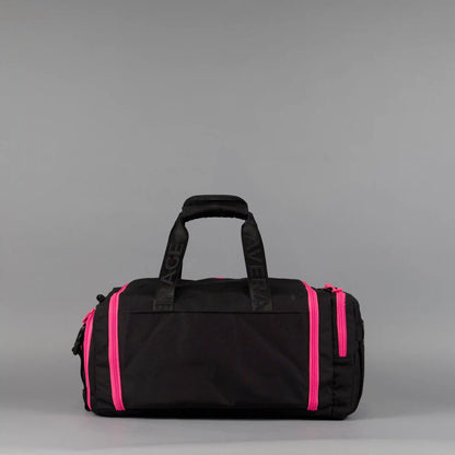 30L Perfect Duffle Bag Black Neon Pink