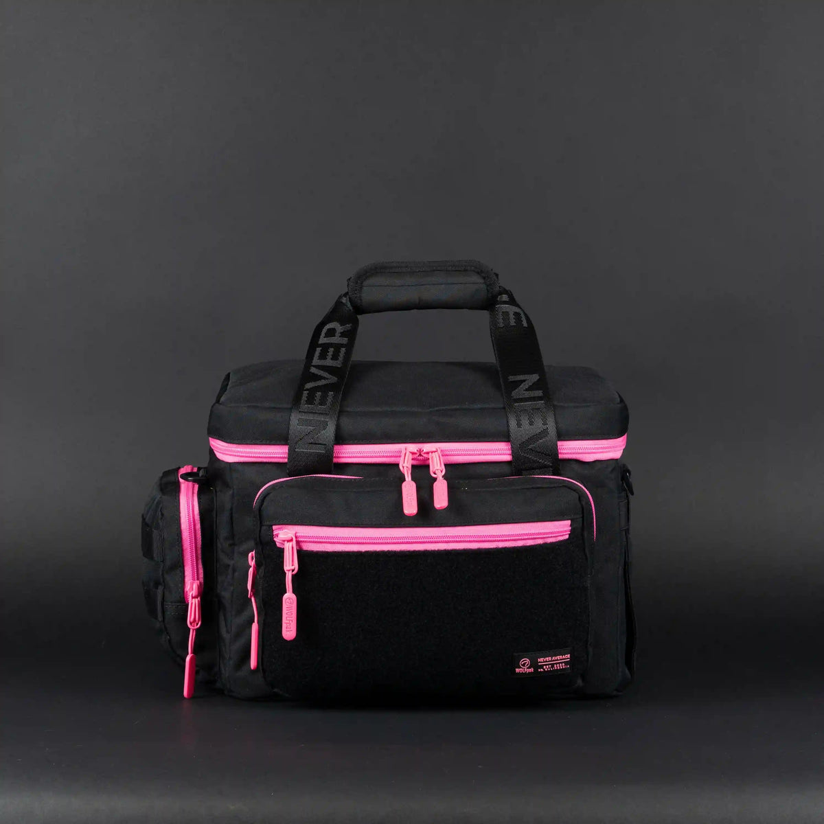 20L Black Neon Pink Tactical Lunch Box