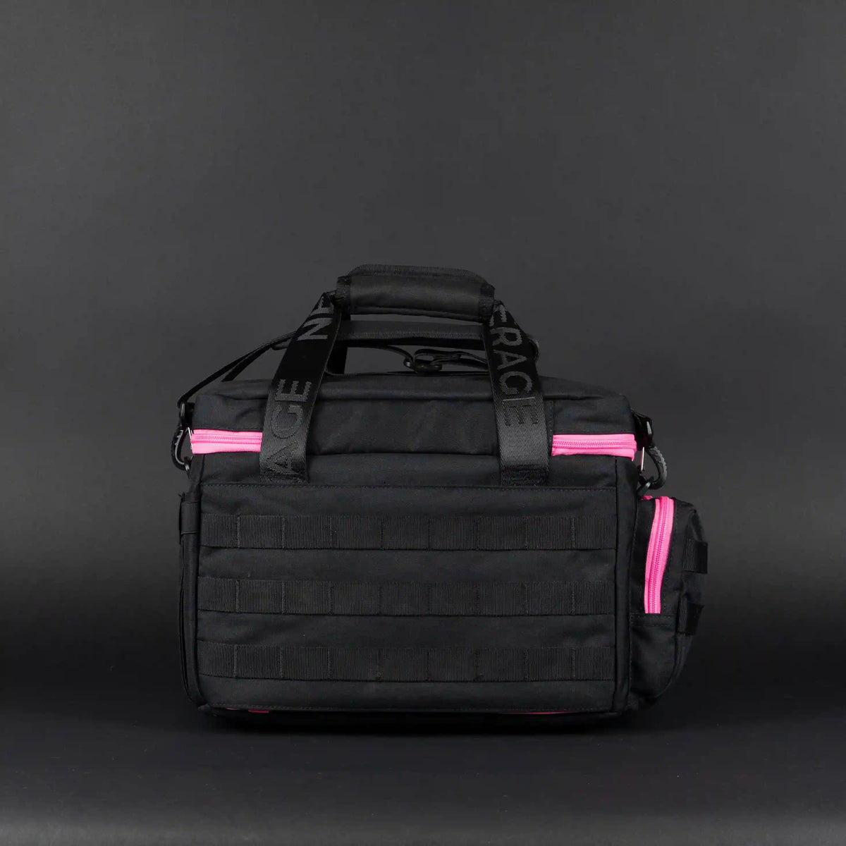 20L Black Neon Pink Tactical Lunch Box