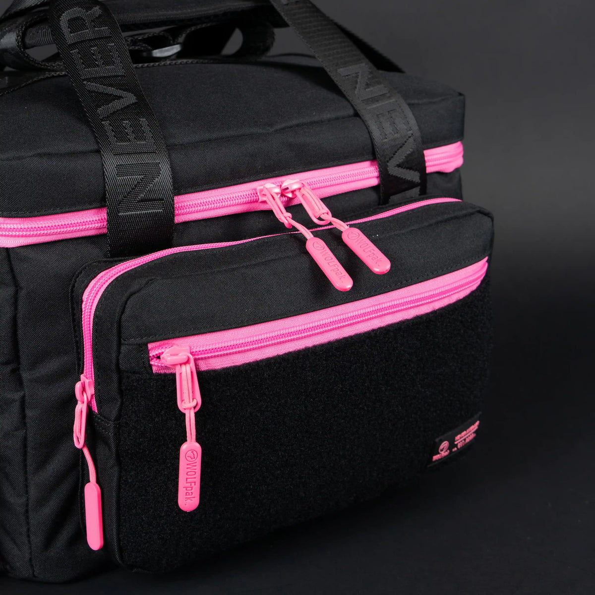 20L Black Neon Pink Tactical Lunch Box