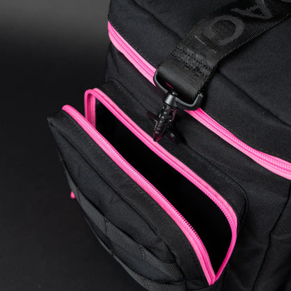 20L Black Neon Pink Tactical Lunch Box