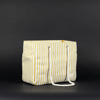 Tote Bag Yellow Stripes Sale