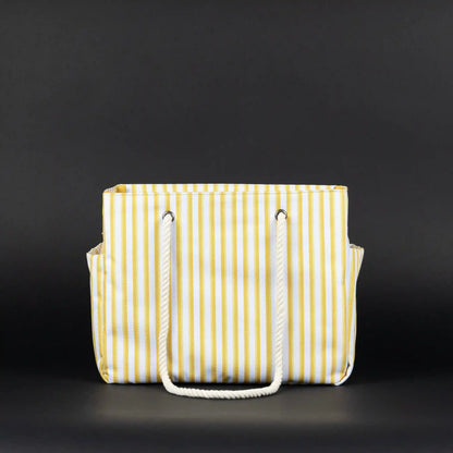 Tote Bag Yellow Stripes Sale