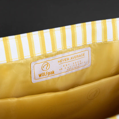 Tote Bag Yellow Stripes Sale