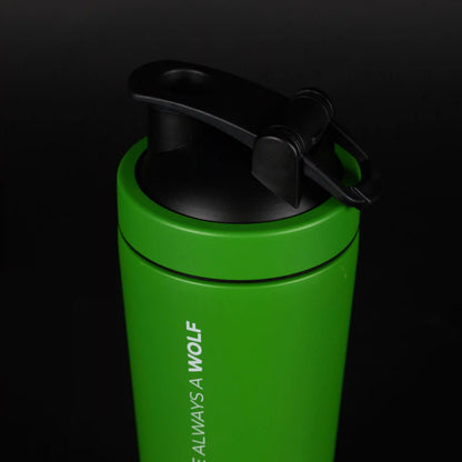 Green With White Shaker