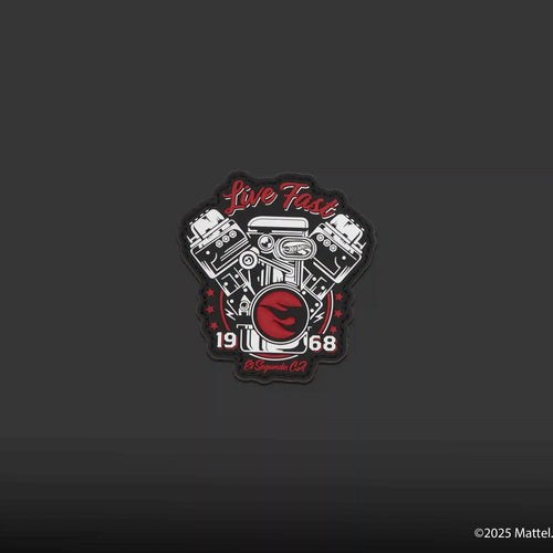 Hot Wheels Live Fast Patch Sale