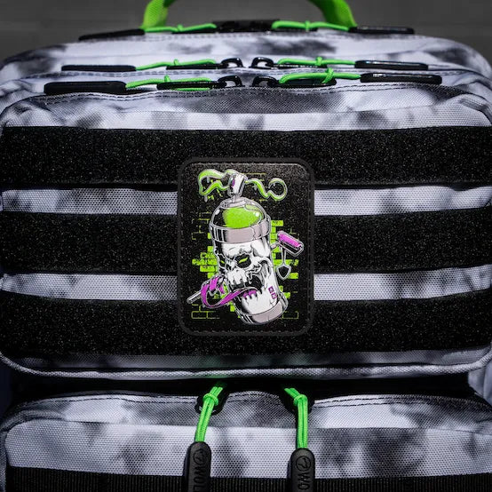 Graffiti Green Spray Can Graphic Patch Sale