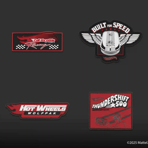 Hot Wheels Racing Club Patch Bundle #2