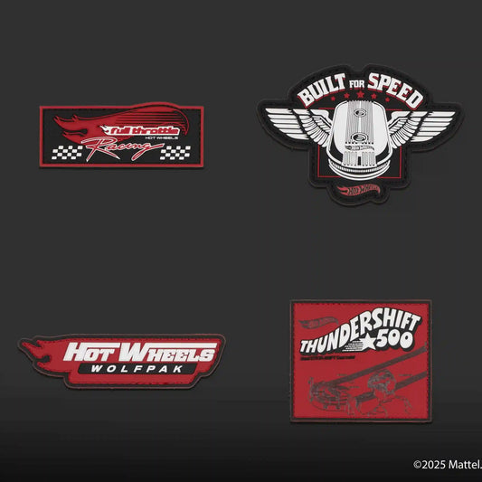 Hot Wheels Racing Club Patch Bundle #2