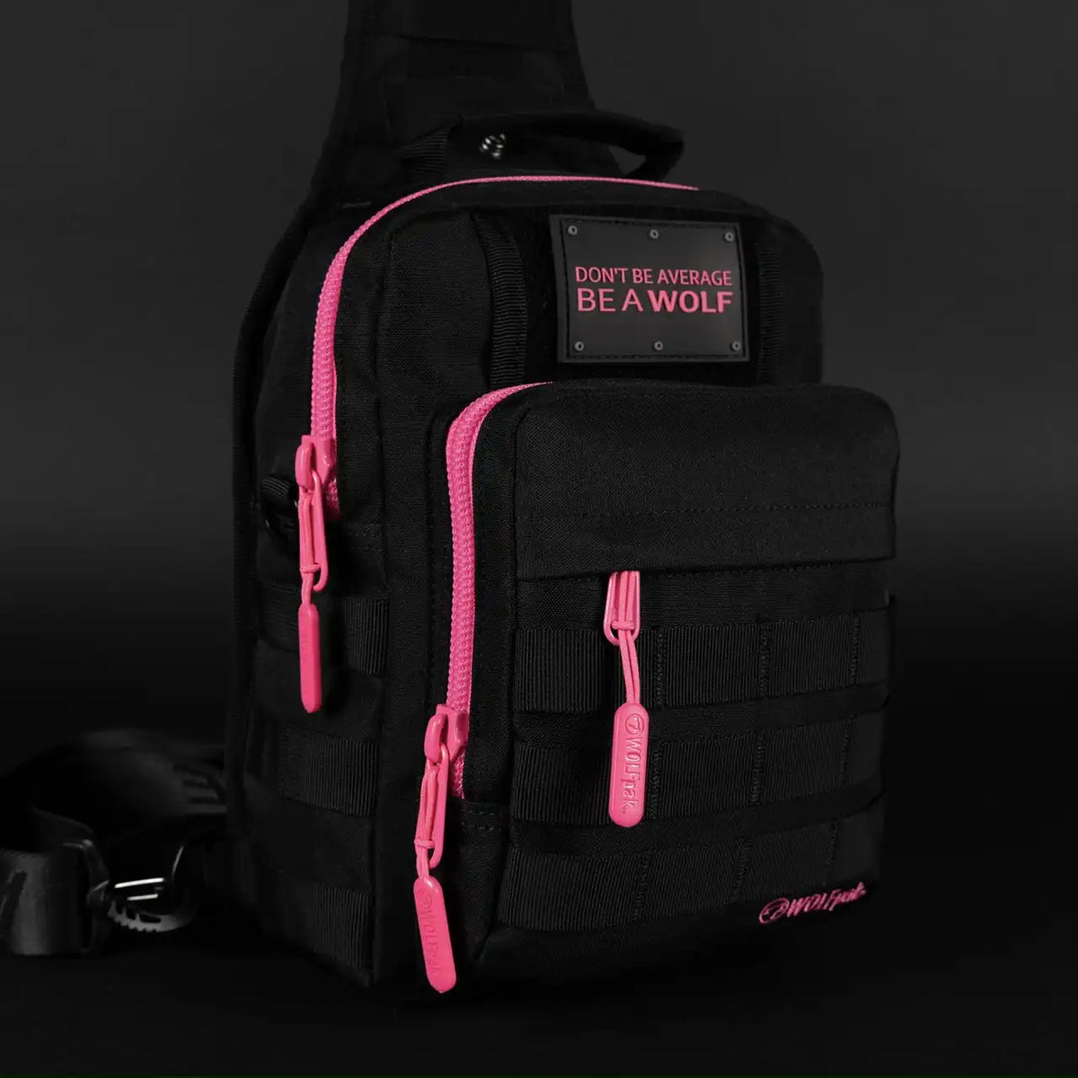 9L Tactical Sling Bag Neon Pink