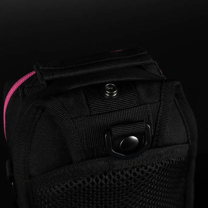 4L Mini Tactical Sling Bag Black Neon Pink