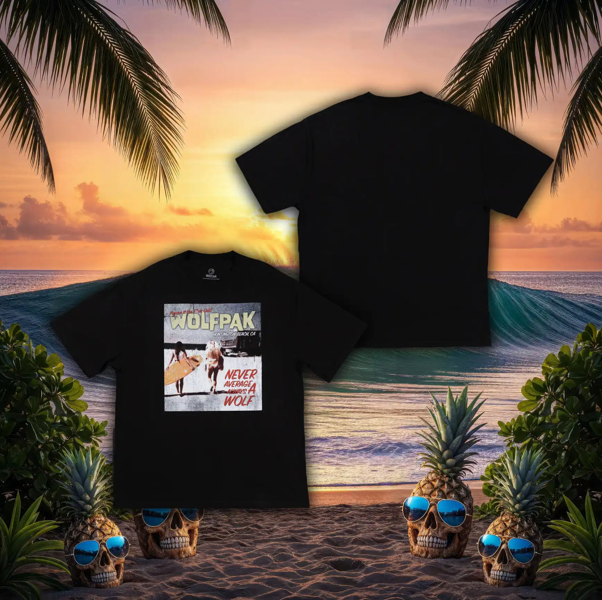 Tropical Rebellion T-Shirt Bundle (XL & XXL) White