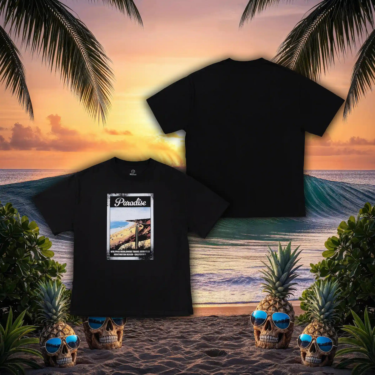 Paradise Graphic T-Shirt Tropical Rebellion Sale