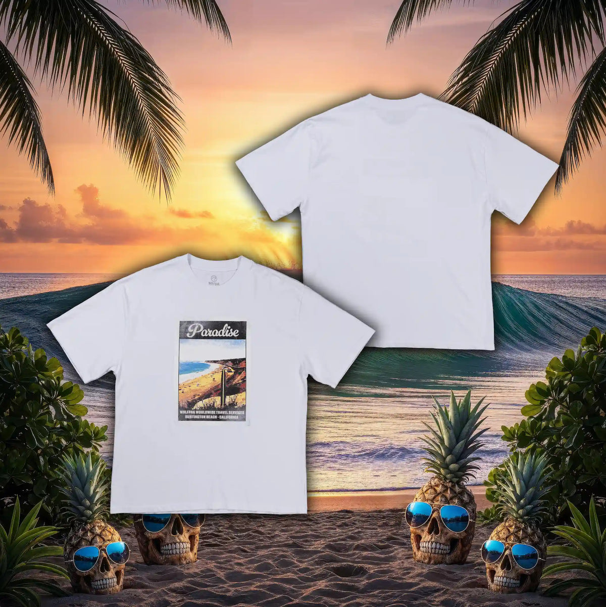 Paradise Graphic T-Shirt Tropical Rebellion Sale