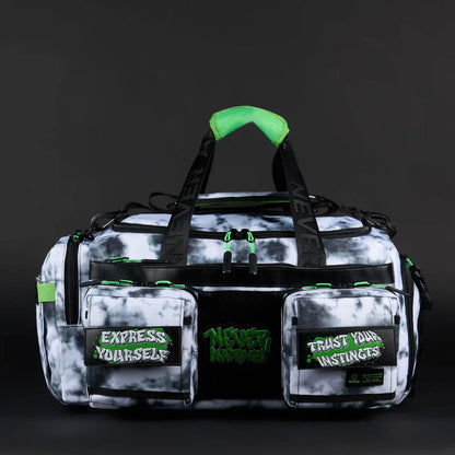 30L Perfect Duffle Bag Graffiti Green Sale
