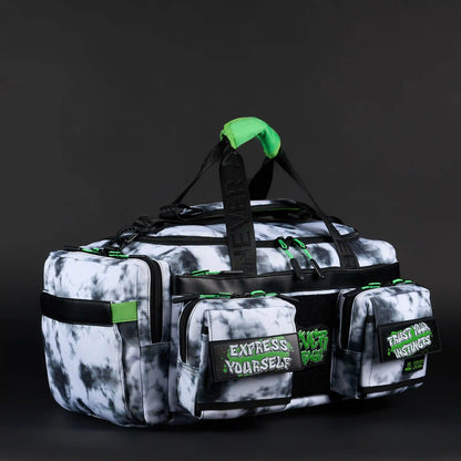 30L Perfect Duffle Bag Graffiti Green Sale