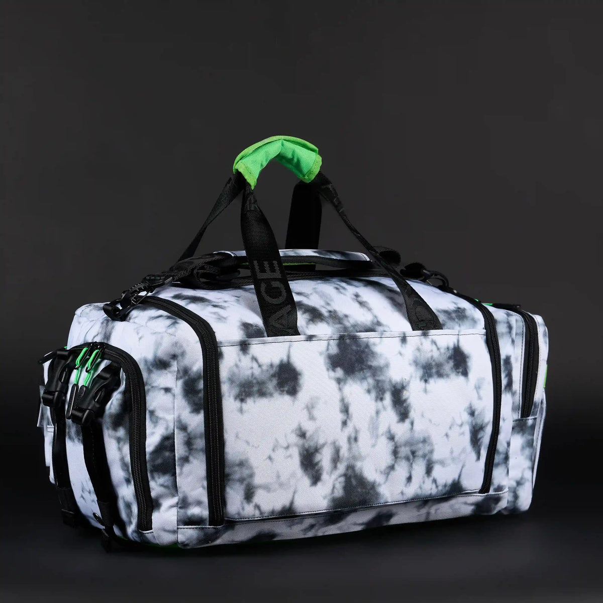 30L Perfect Duffle Bag Graffiti Green Sale