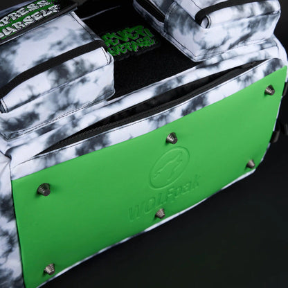 30L Perfect Duffle Bag Graffiti Green Sale