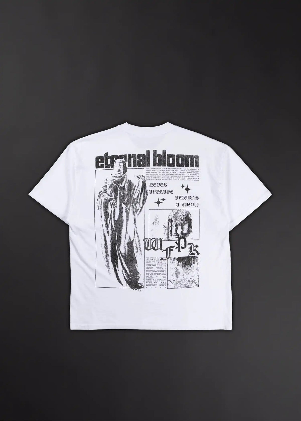 Eternal Bloom Graphic T-Shirt Bundle White