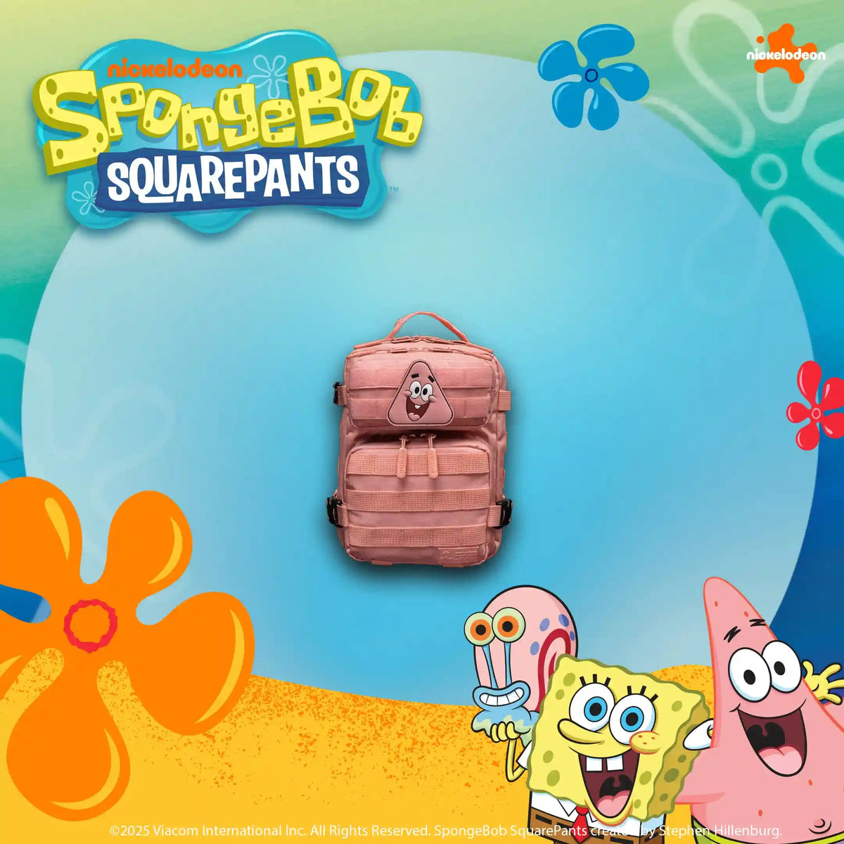 Patrick Star 9L Mini BackpackWith Removable Patch Set Sale