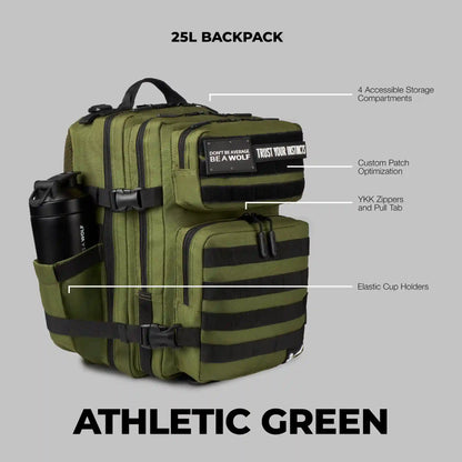 25L Backpack Athletic Green