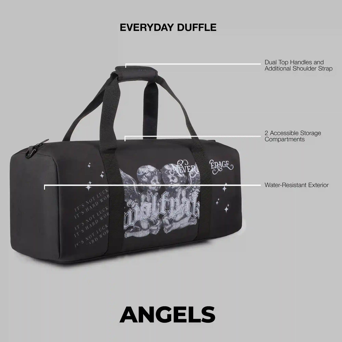 25L Everyday Lined Duffle Angels