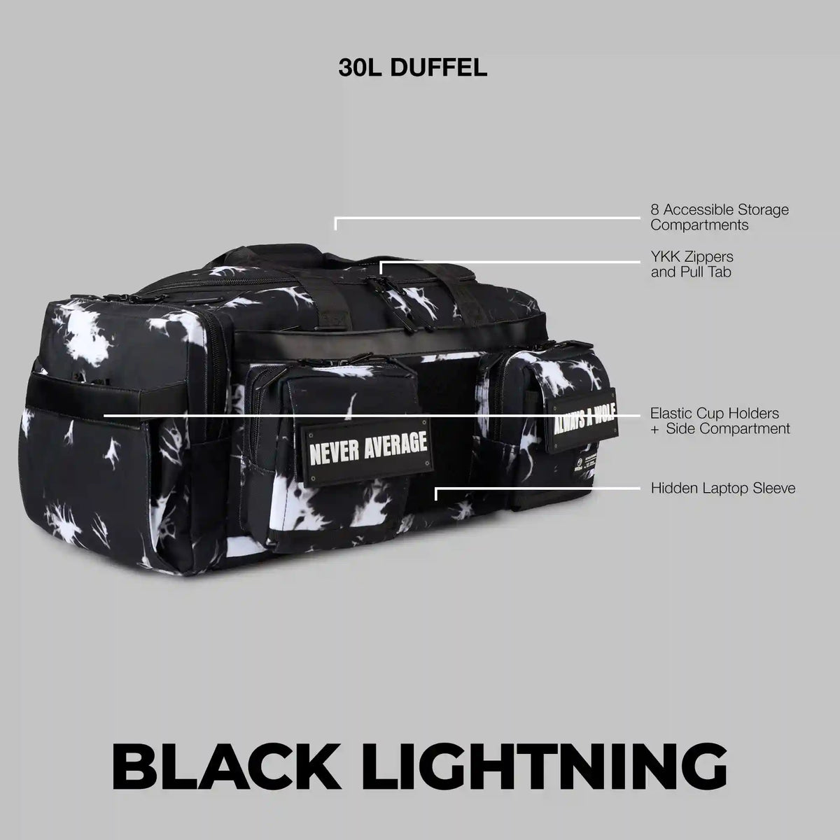 Black Lightning 30L / 9L Bundle