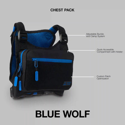 Utility Chest Pack Blue Wolf