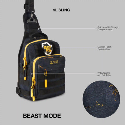 9L Tactical Sling Bag Beast Mode
