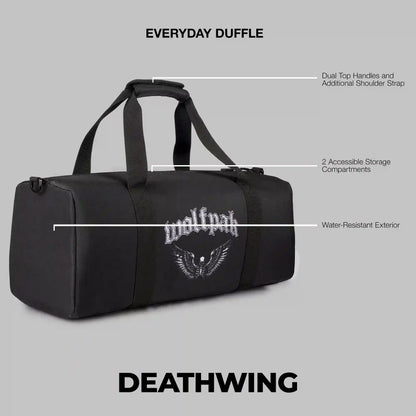 25L Everyday Patch Panel Duffle Deathwing