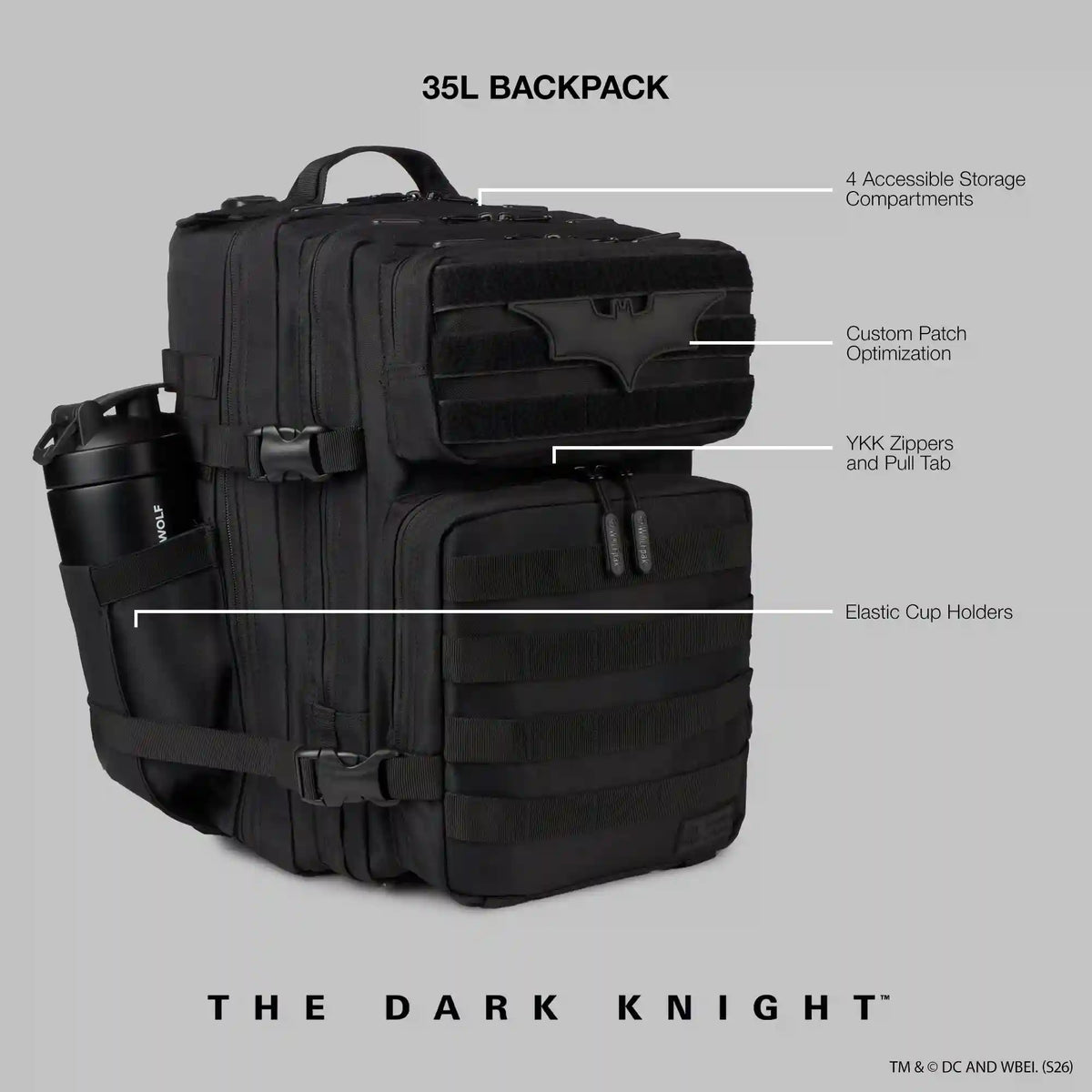 35L Backpack The Dark Knight