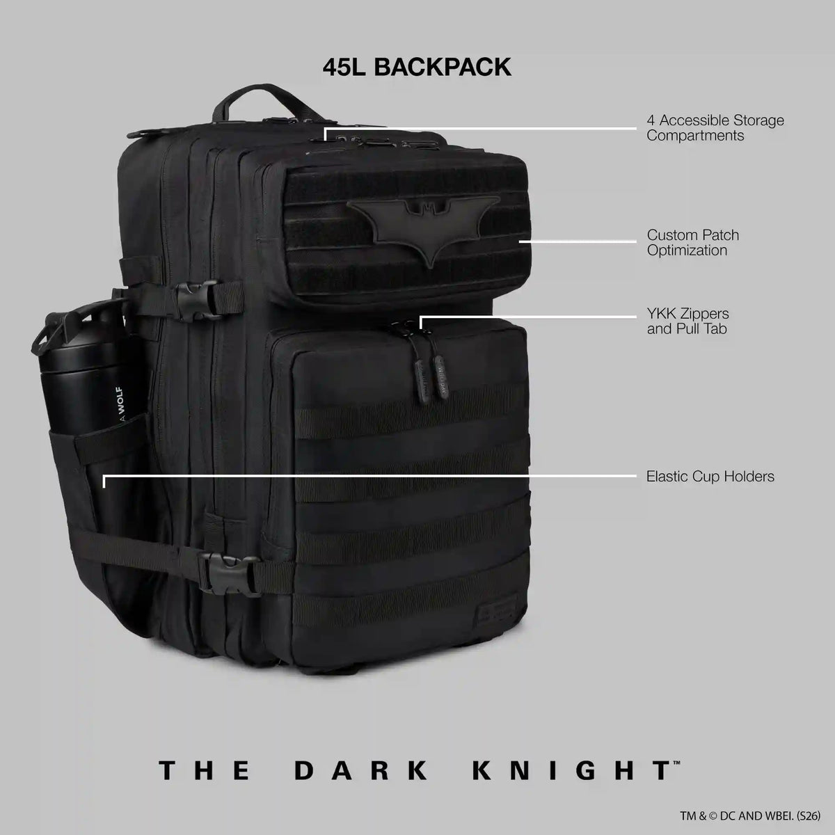 45L Backpack The Dark Knight