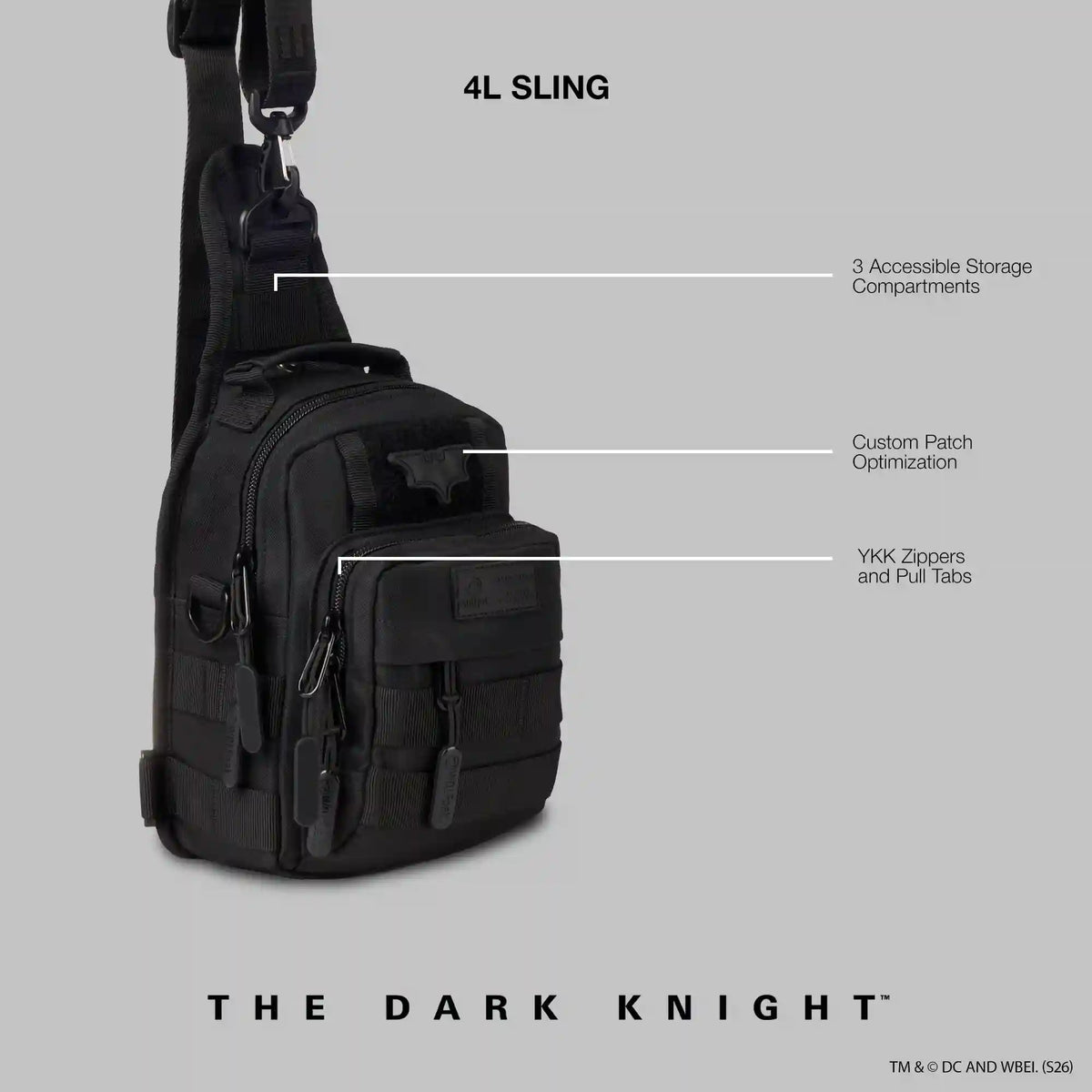 4L Mini Tactical Sling Bag The Dark Knight