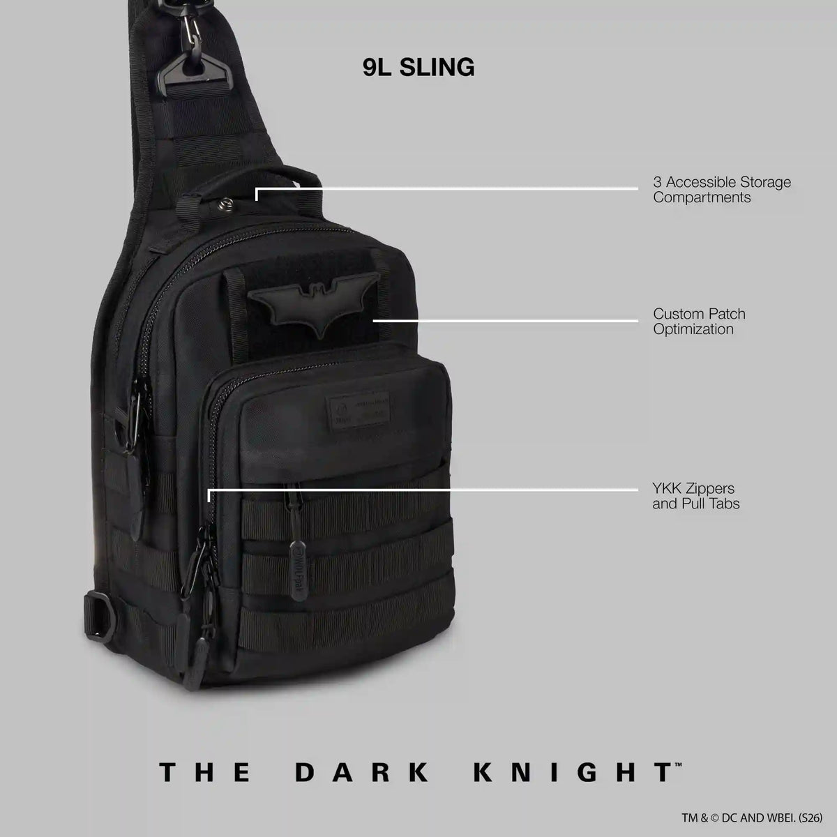 9L Tactical Sling Bag The Dark Knight