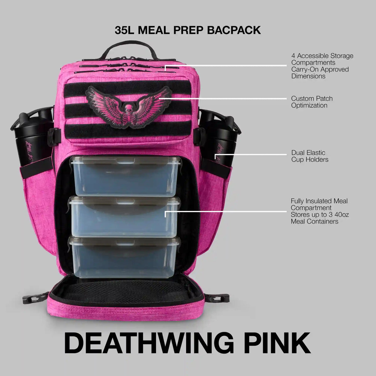 35L Deathwing Pink Meal Prep Management