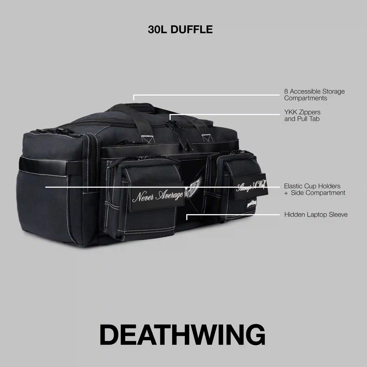 30L Perfect Duffle Bag Deathwing