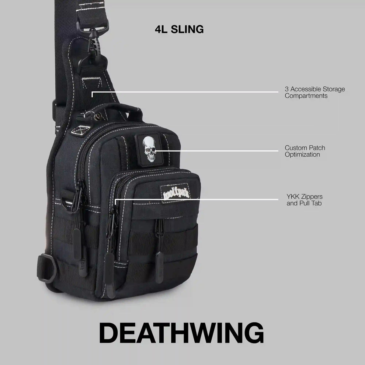 4L Mini Tactical Sling Bag Deathwing