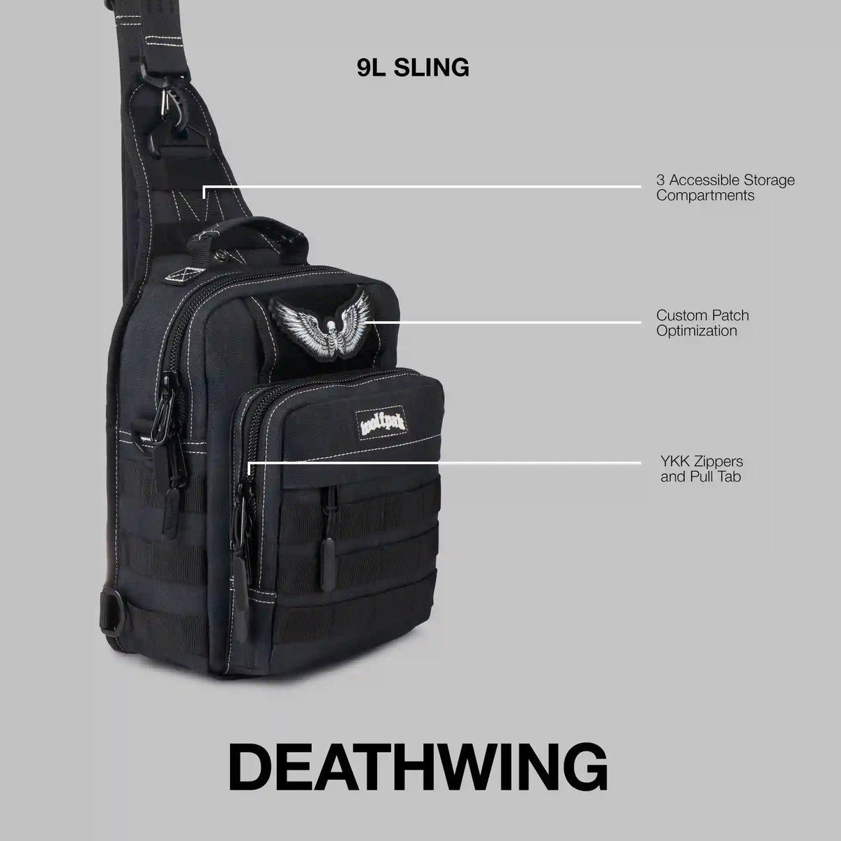 9L Tactical Sling Bag Deathwing