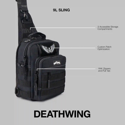 9L Tactical Sling Bag Deathwing