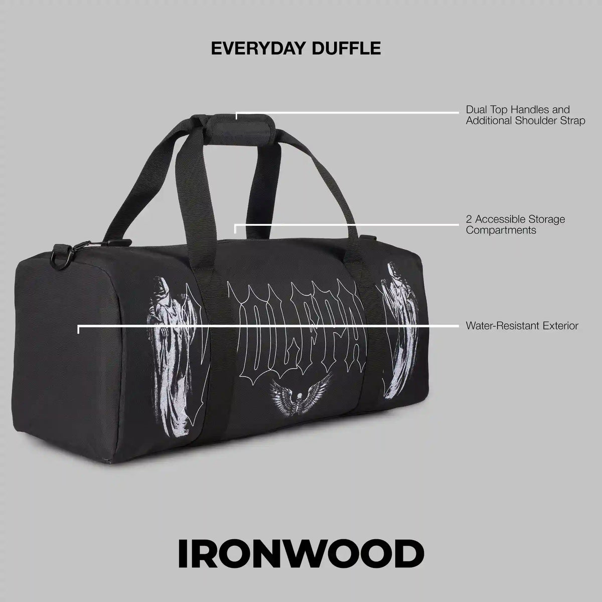 25L Everyday Lined Duffle Ironwood